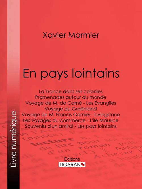 Cover of the book En pays lointains by Xavier Marmier, Ligaran, Ligaran