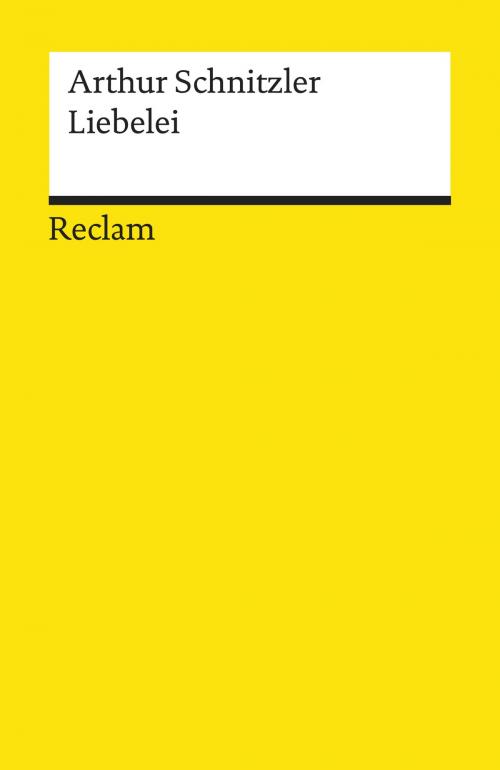 Cover of the book Liebelei by Arthur Schnitzler, Reclam Verlag