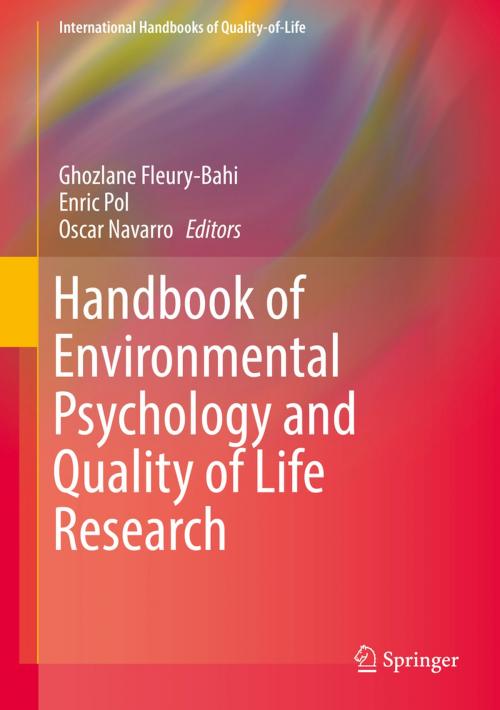 Cover of the book Handbook of Environmental Psychology and Quality of Life Research by , Springer International Publishing