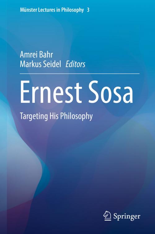 Cover of the book Ernest Sosa by , Springer International Publishing