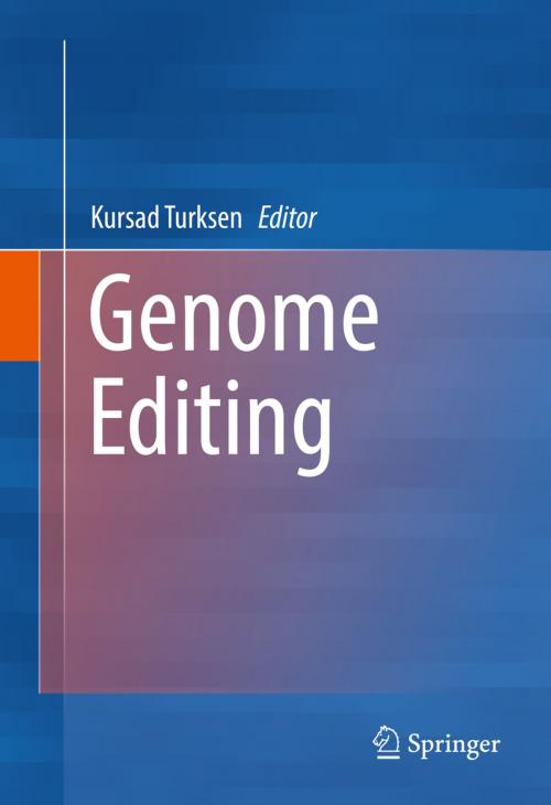 Cover of the book Genome Editing by , Springer International Publishing