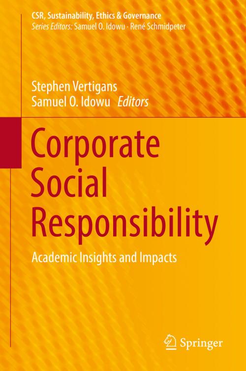 Cover of the book Corporate Social Responsibility by , Springer International Publishing