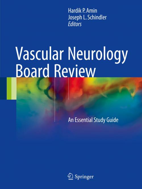 Cover of the book Vascular Neurology Board Review by , Springer International Publishing