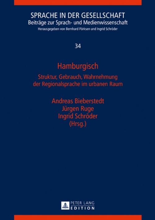 Cover of the book Hamburgisch by , Peter Lang