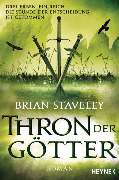 Cover of the book Thron der Götter by Brian Staveley, Heyne Verlag