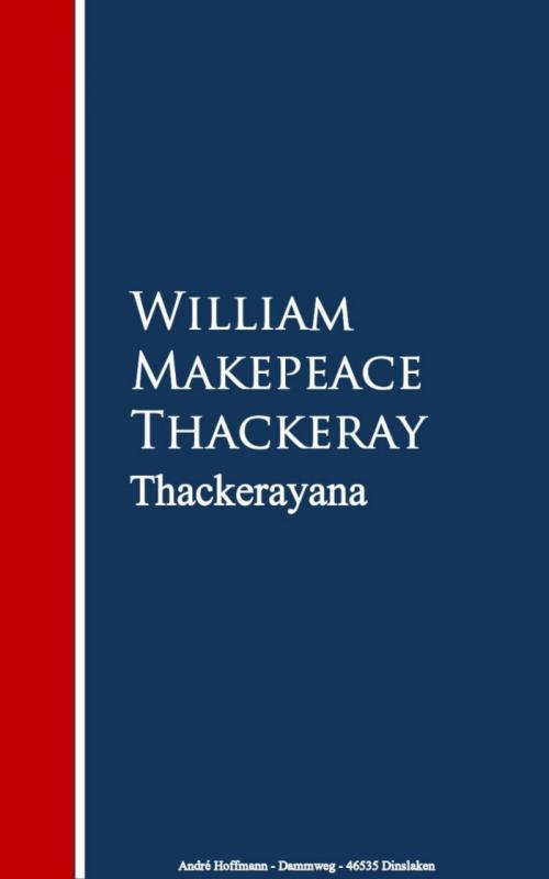 Cover of the book Thackerayana by William Makepeace  Thackeray, anboco