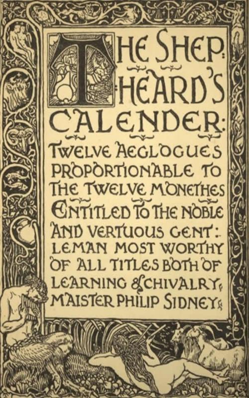 Cover of the book The Shepheard's Calender: Twelve Aeglogues Proportional to the Twelve Monethes by Edmund Spenser, anboco