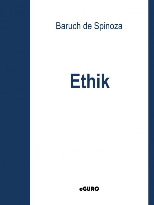 Cover of the book Ethik by Baruch de Spinoza, Books on Demand