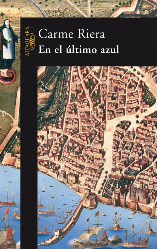 Cover of the book En el último azul by Carme Riera, Penguin Random House Grupo Editorial España