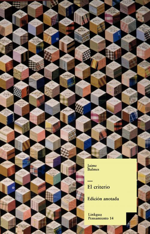 Cover of the book El criterio by Jaime Balmes, Red ediciones
