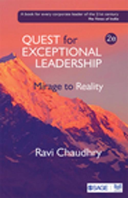Cover of the book Quest for Exceptional Leadership by Ravi Chaudhry, SAGE Publications