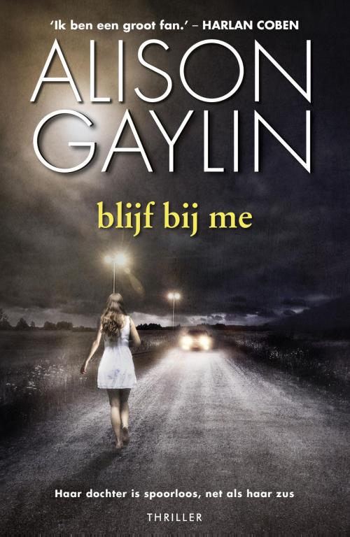 Cover of the book blijf bij me by Alison Gaylin, Meulenhoff Boekerij B.V.