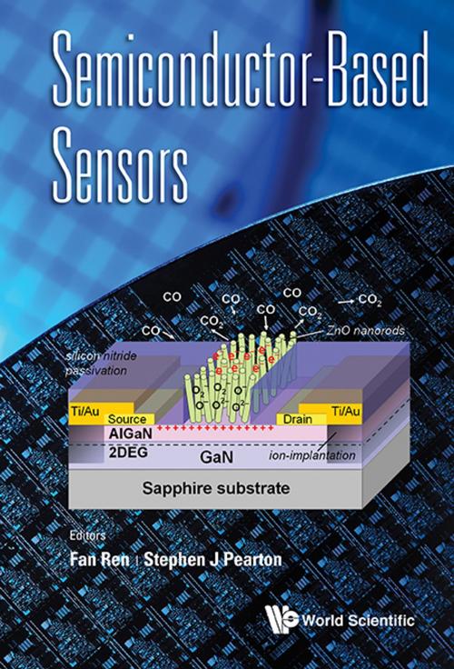 Cover of the book Semiconductor-Based Sensors by Fan Ren, Stephen J Pearton, World Scientific Publishing Company