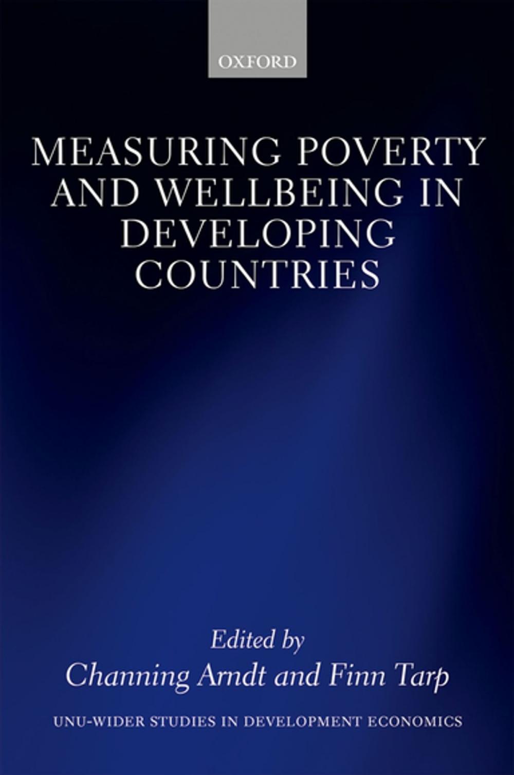 Big bigCover of Measuring Poverty and Wellbeing in Developing Countries