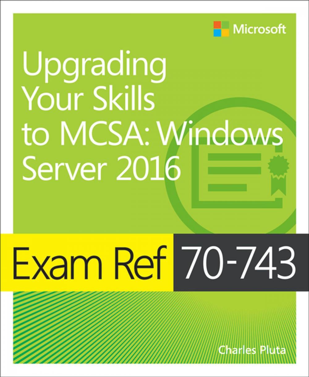Big bigCover of Exam Ref 70-743 Upgrading Your Skills to MCSA