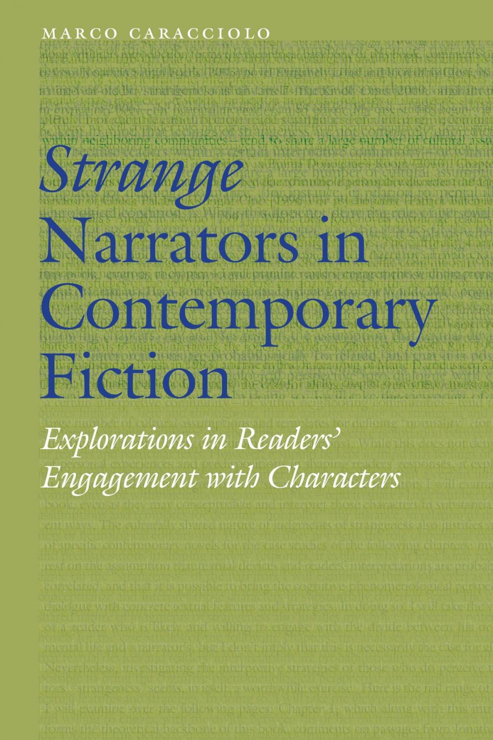 Big bigCover of Strange Narrators in Contemporary Fiction