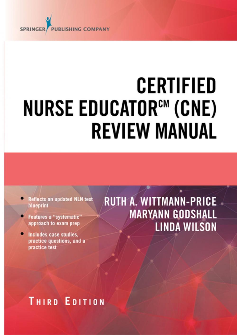 Big bigCover of Certified Nurse Educator (CNE) Review Manual, Third Edition
