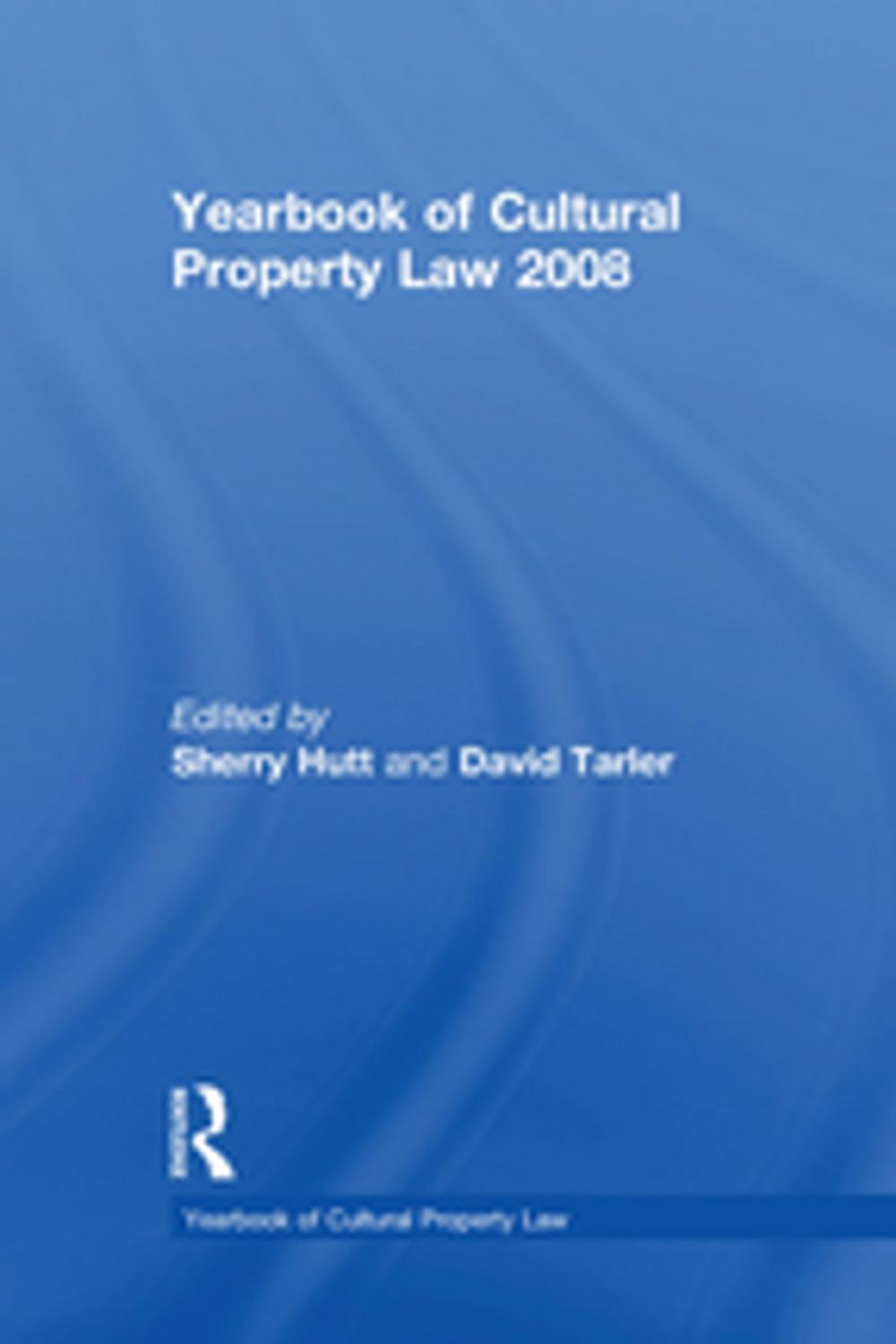 Big bigCover of Yearbook of Cultural Property Law 2008