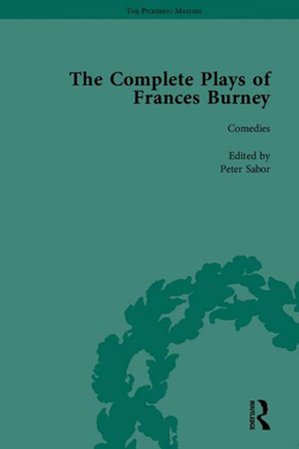 Big bigCover of The Complete Plays of Frances Burney