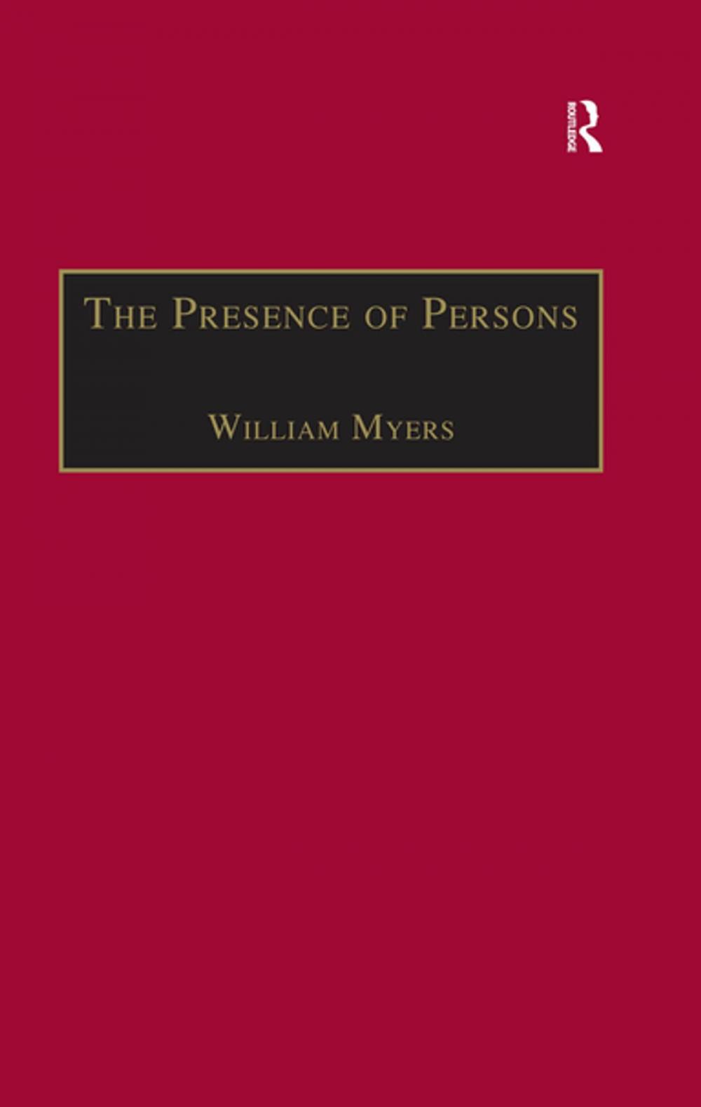 Big bigCover of The Presence of Persons