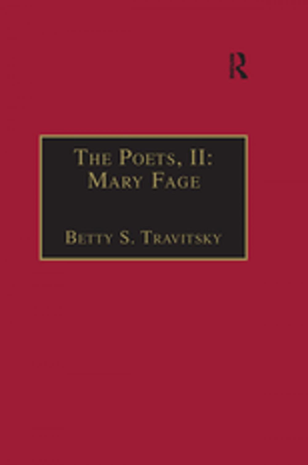 Big bigCover of The Poets, II: Mary Fage