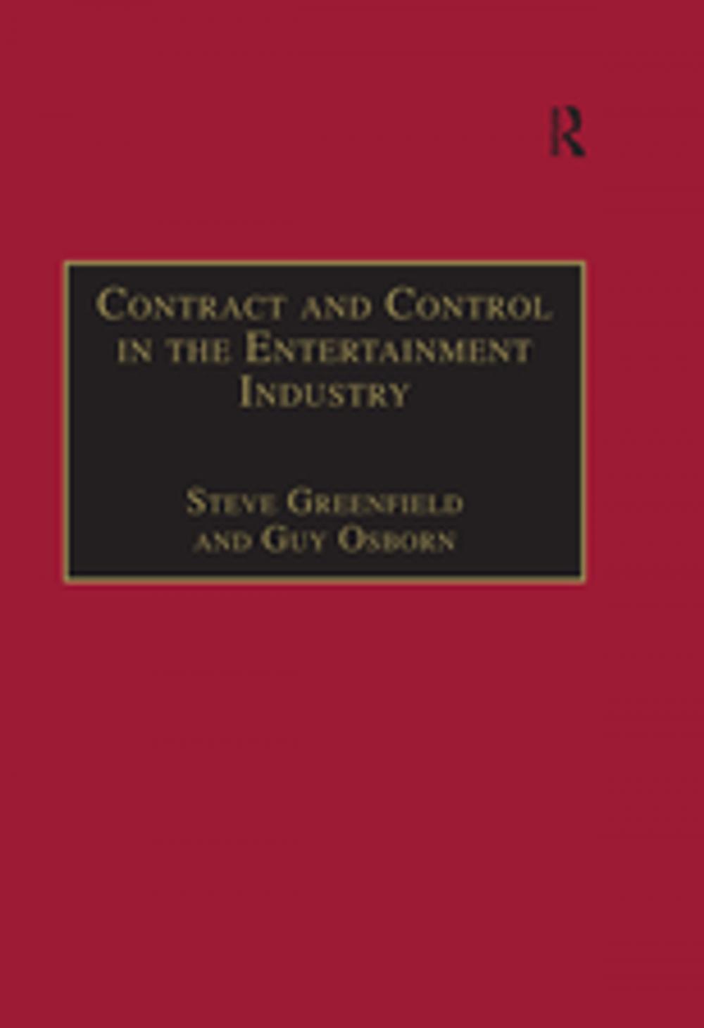 Big bigCover of Contract and Control in the Entertainment Industry