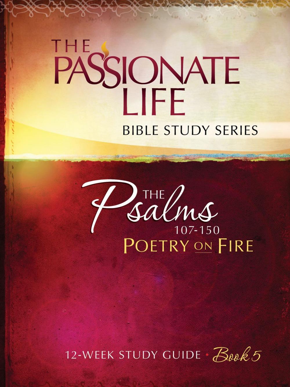 Big bigCover of Psalms: Poetry on Fire Book Five 12-week Study Guide