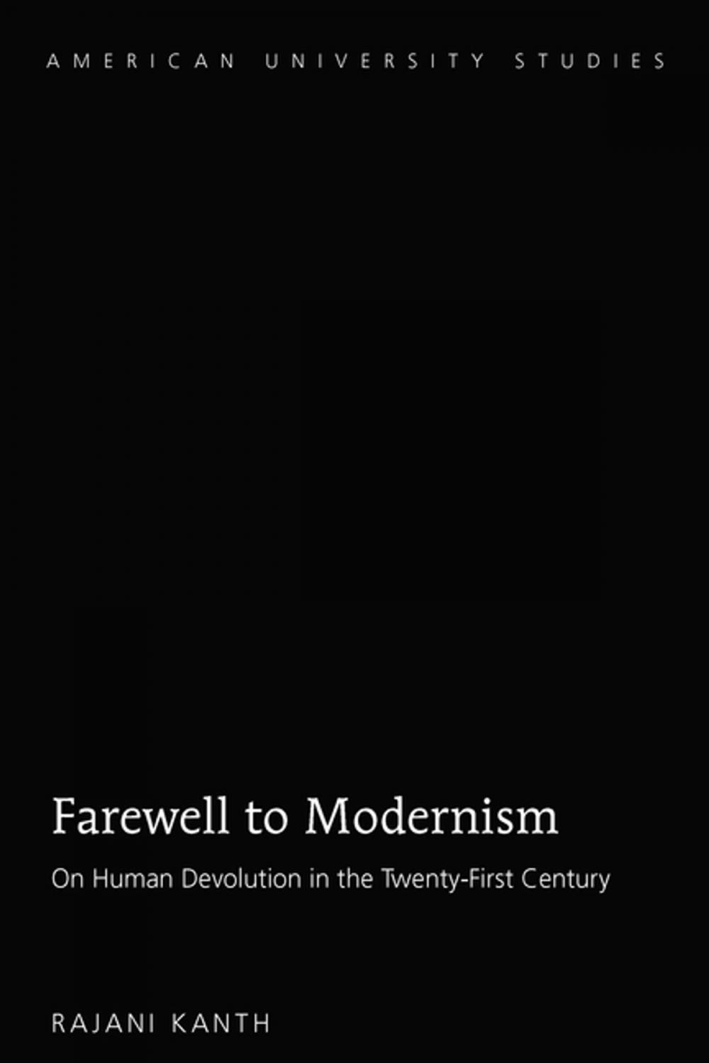 Big bigCover of Farewell to Modernism