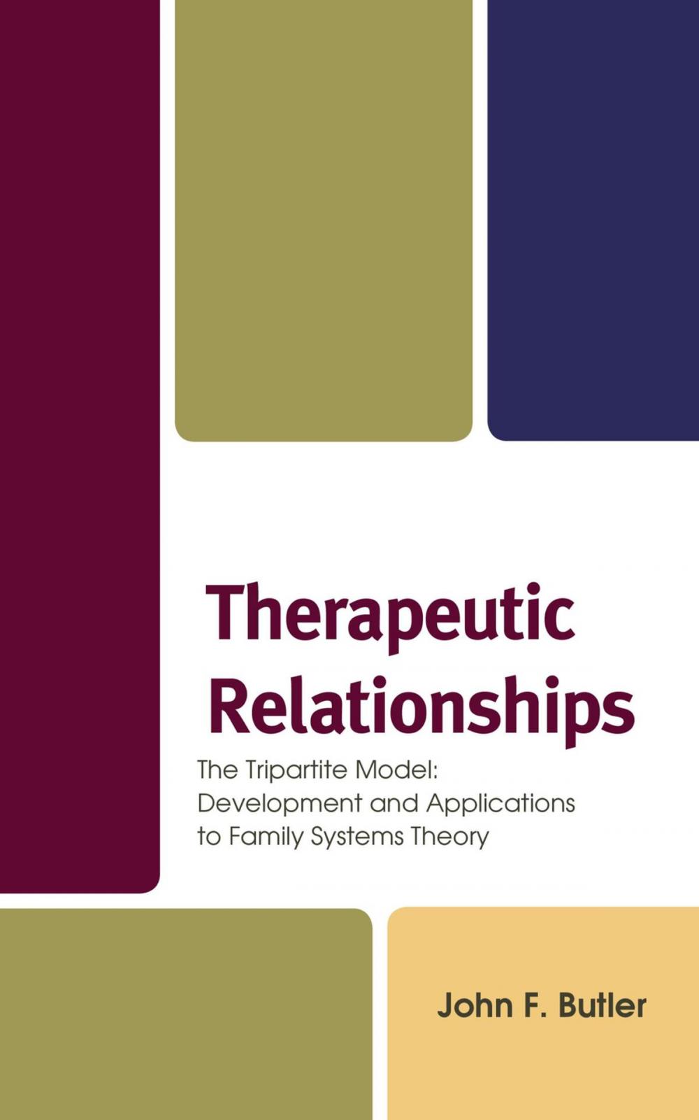 Big bigCover of Therapeutic Relationships