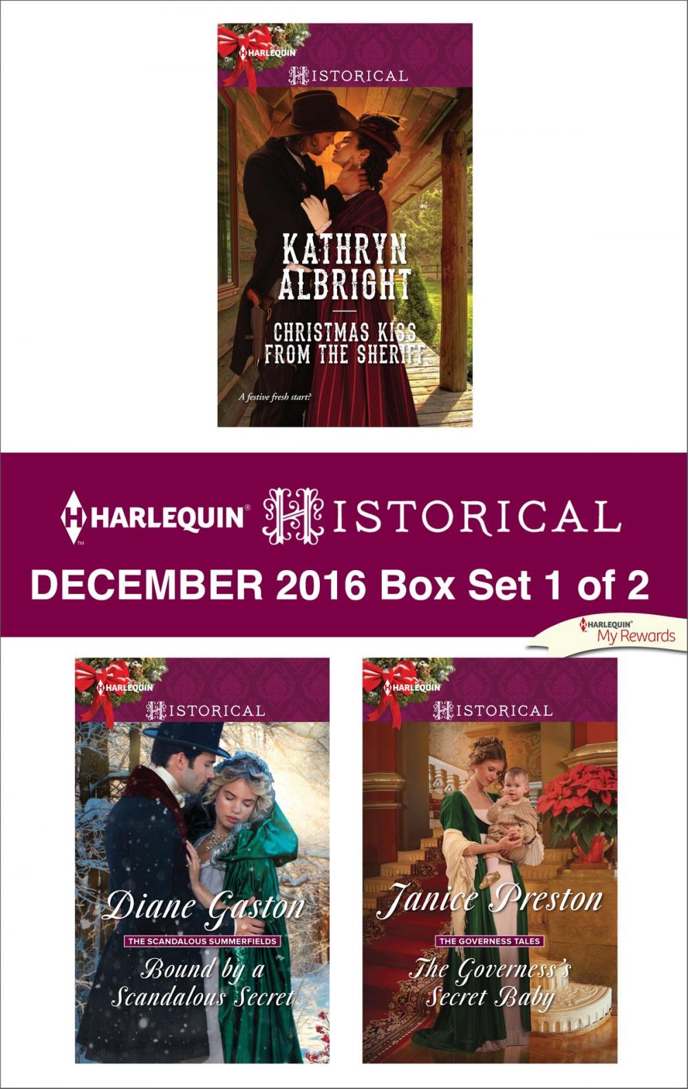 Big bigCover of Harlequin Historical December 2016 - Box Set 1 of 2