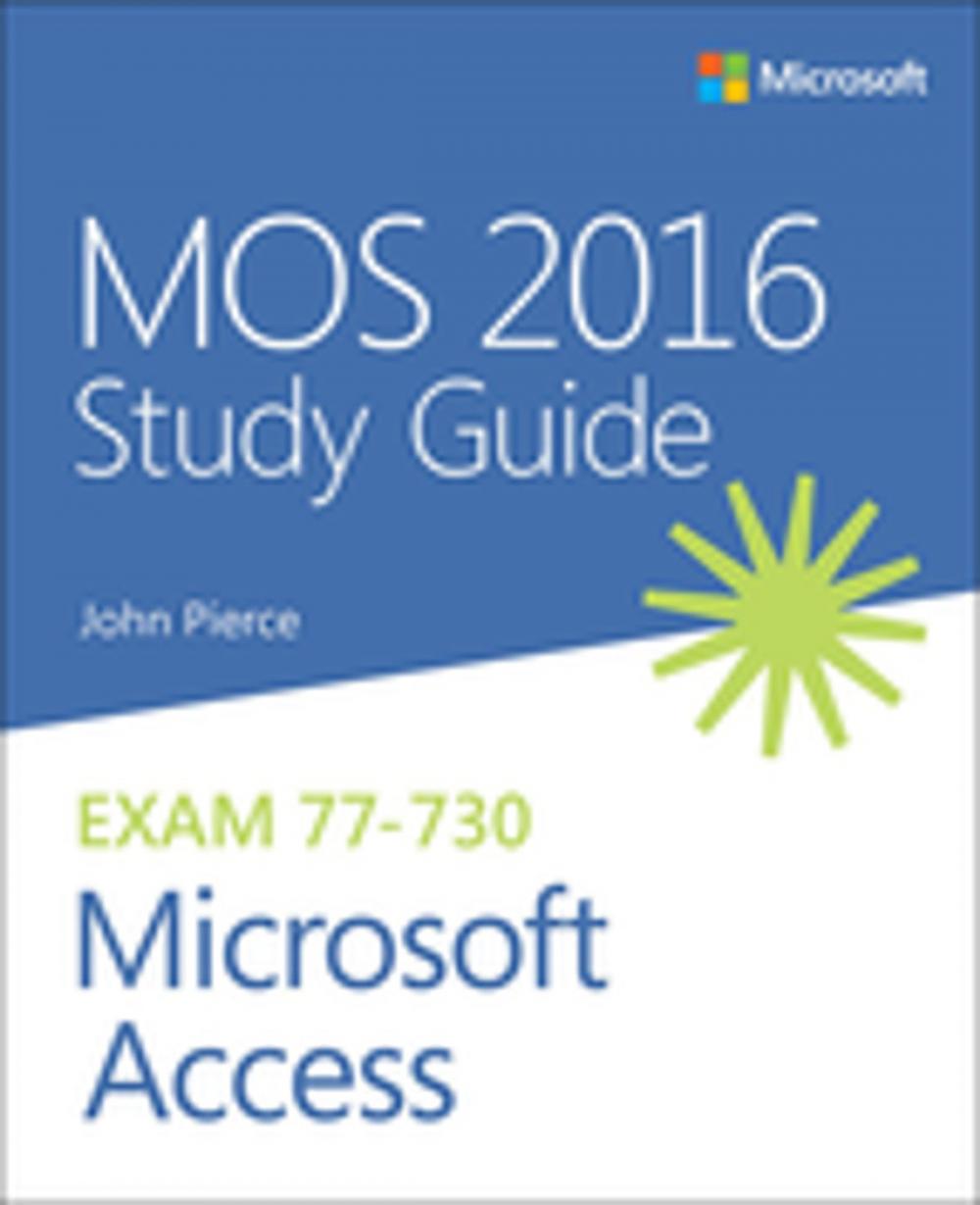 Big bigCover of MOS 2016 Study Guide for Microsoft Access