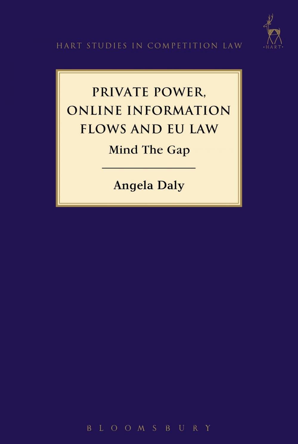 Big bigCover of Private Power, Online Information Flows and EU Law