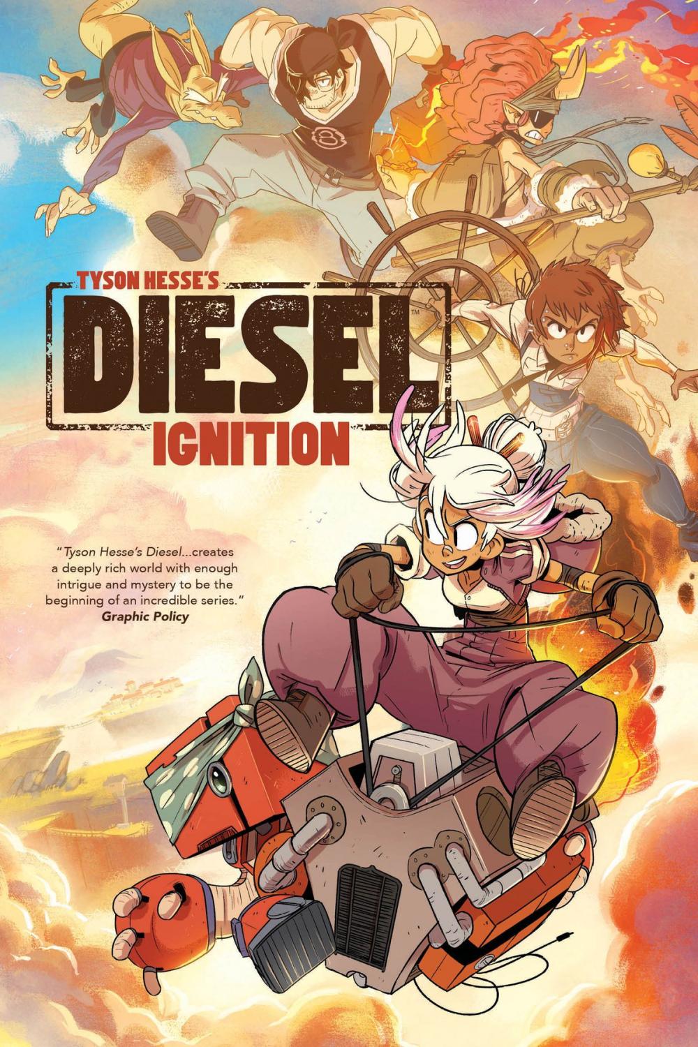 Big bigCover of Tyson Hesse's Diesel: Ignition