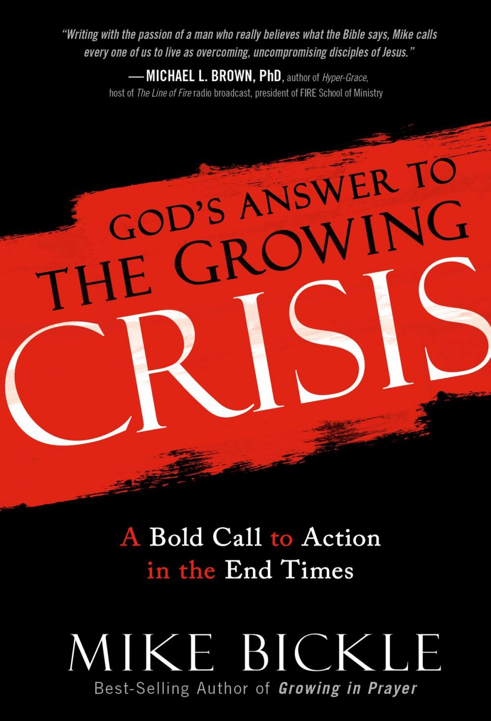 Big bigCover of God's Answer to the Growing Crisis