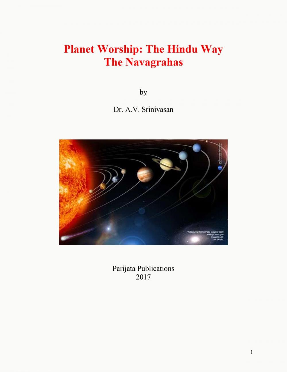 Big bigCover of Planet Worship The Hindu Way: Navagrahas