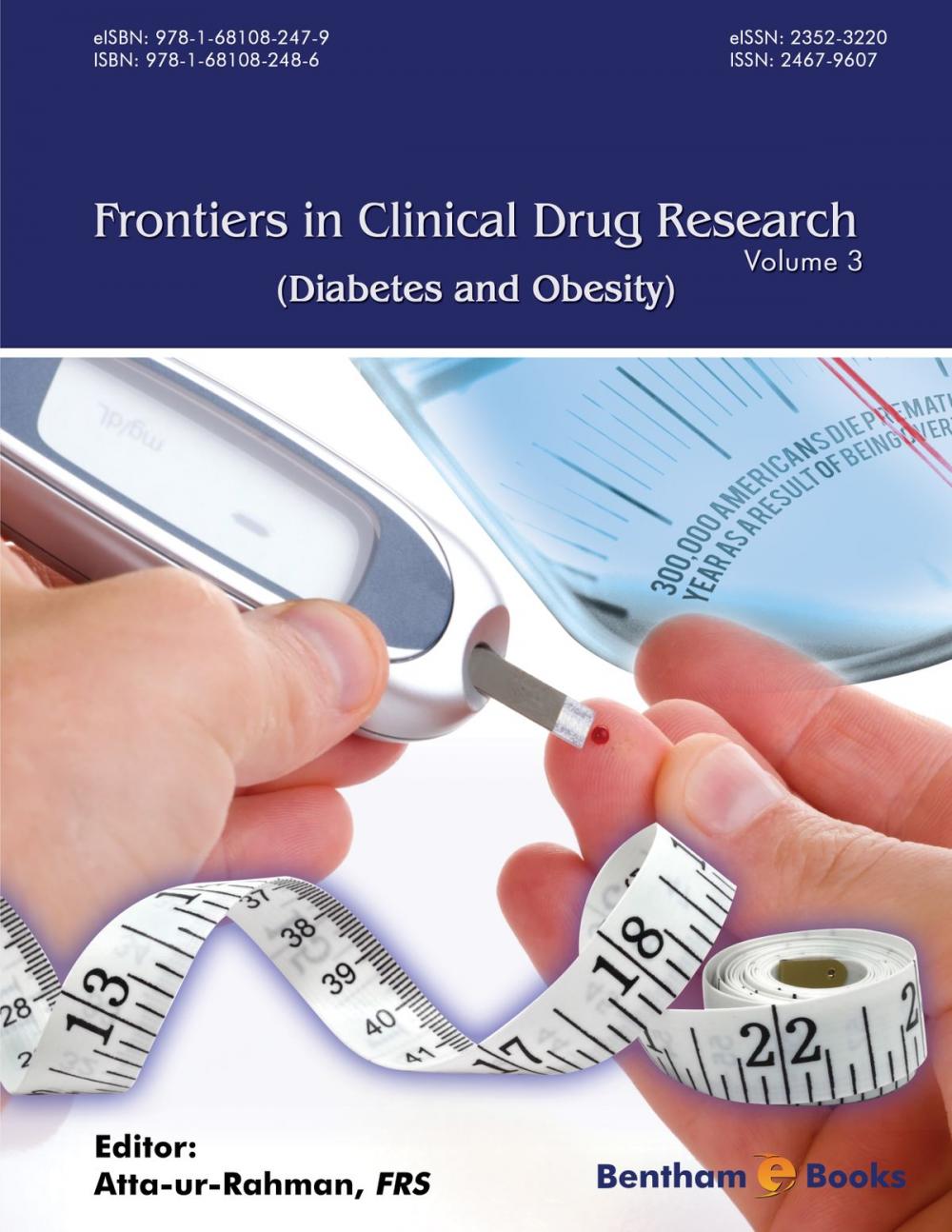Big bigCover of Frontiers in Clinical Drug Research: Diabetes and Obesity Volume 3