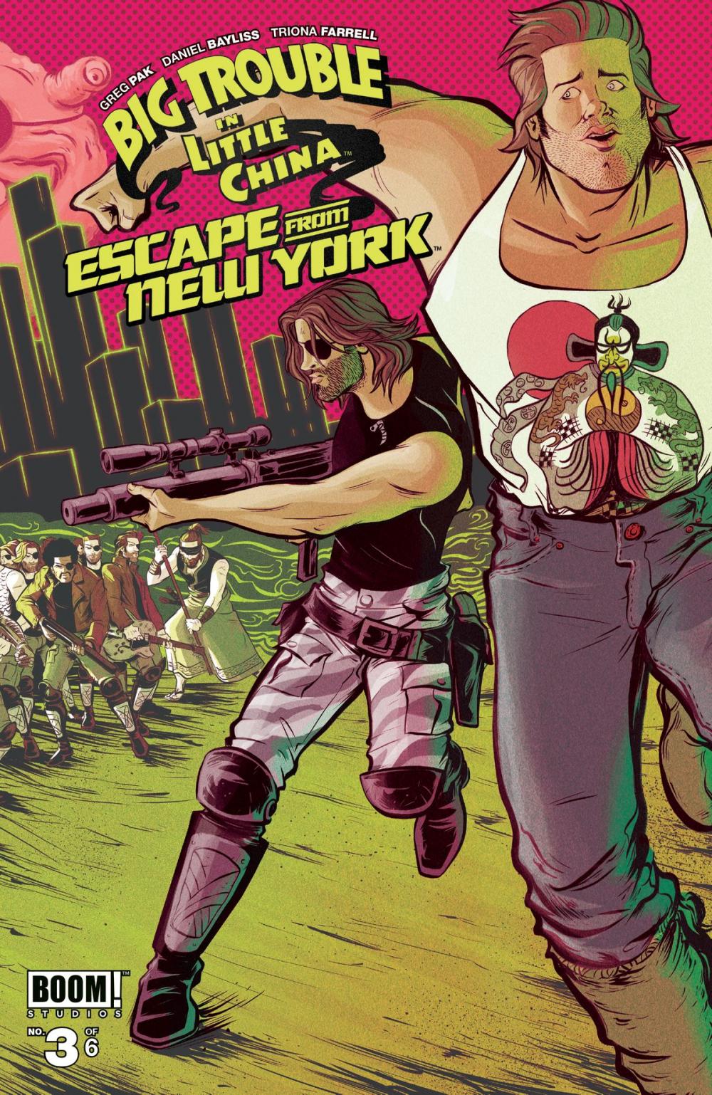 Big bigCover of Big Trouble in Little China/Escape from New York #3