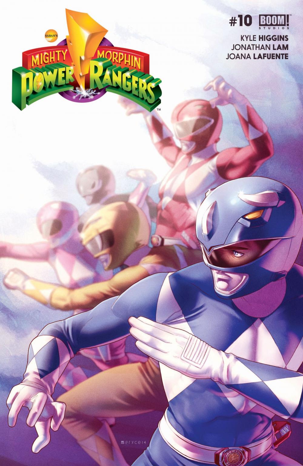 Big bigCover of Mighty Morphin Power Rangers #10
