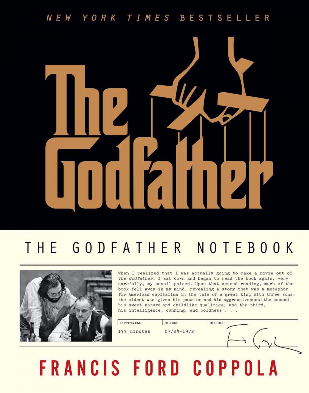 Big bigCover of The Godfather Notebook