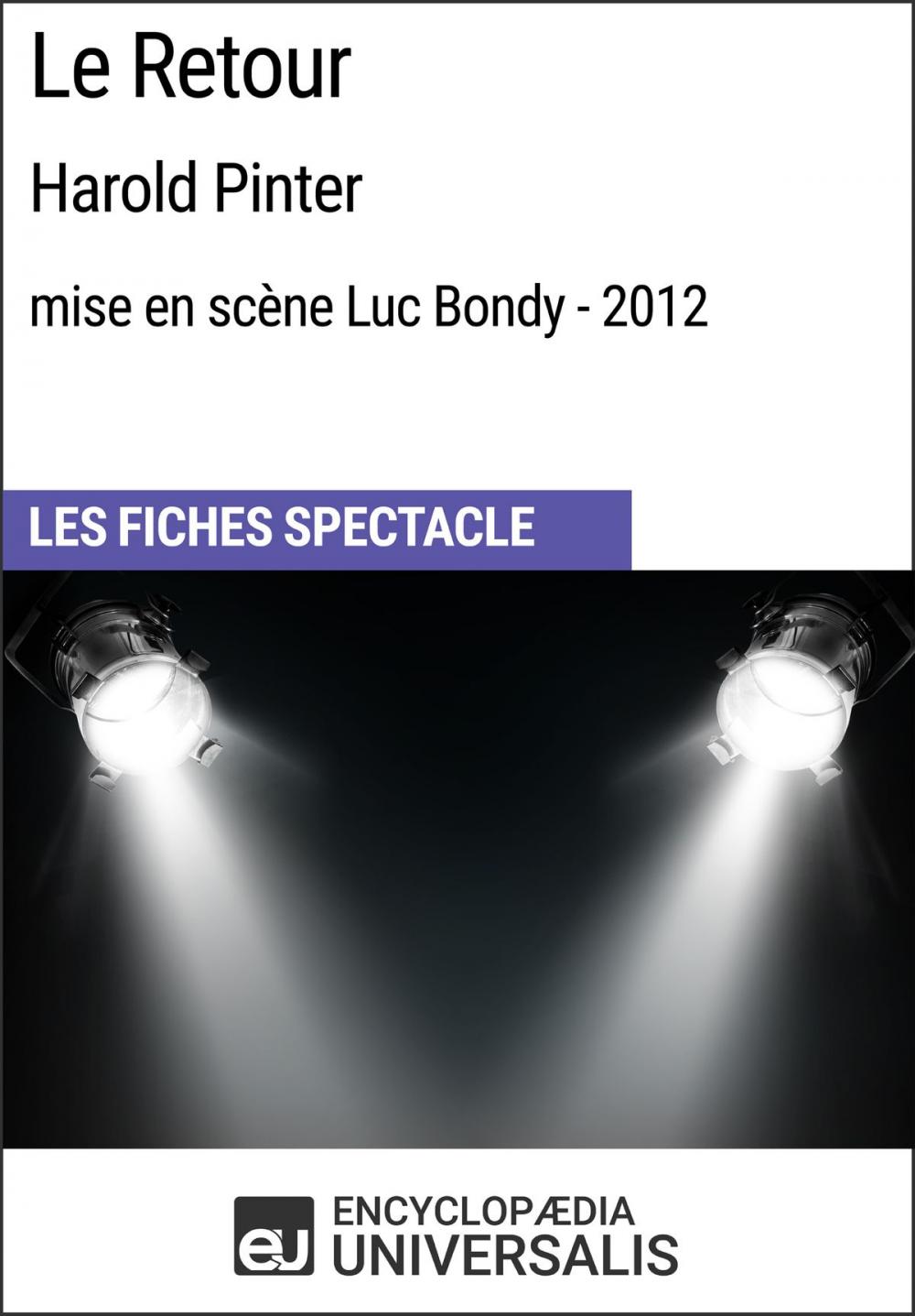 Big bigCover of Le Retour (Harold Pinter - mise en scène Luc Bondy - 2012)