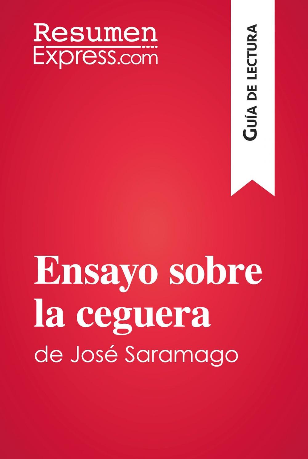 Big bigCover of Ensayo sobre la ceguera de José Saramago (Guía de lectura)