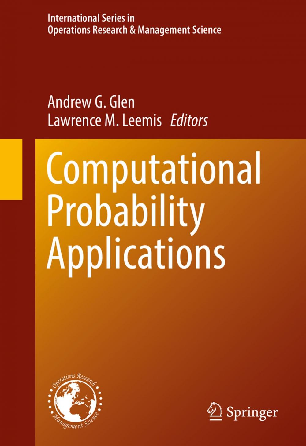 Big bigCover of Computational Probability Applications