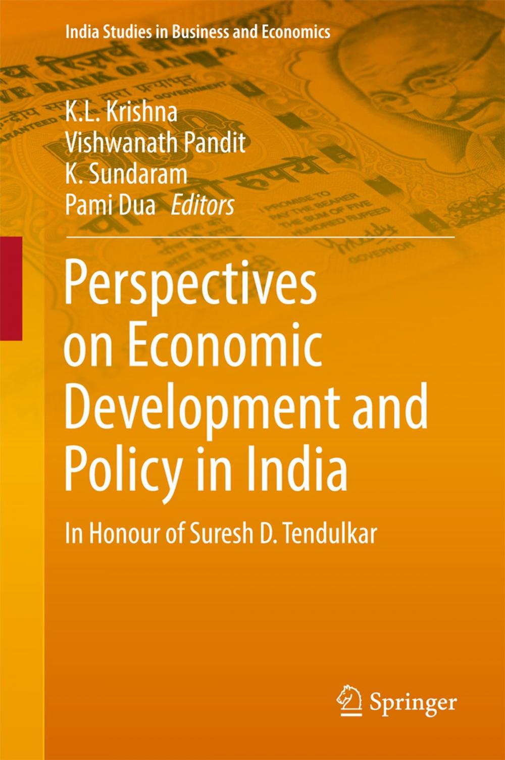 Big bigCover of Perspectives on Economic Development and Policy in India