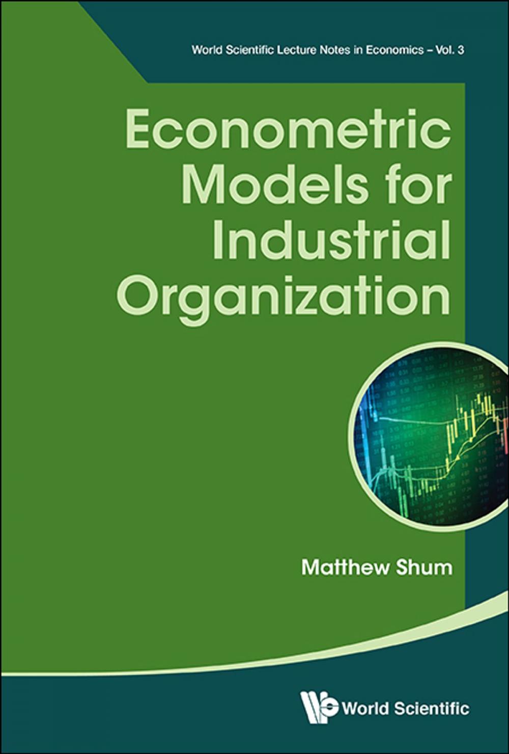 Big bigCover of Econometric Models for Industrial Organization