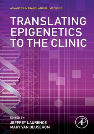 Cover of the book Translating Epigenetics to the Clinic by Ilya Obodovskiy