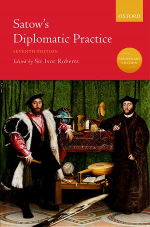 Cover of the book Satow's Diplomatic Practice by Anna-Maria Hartmann