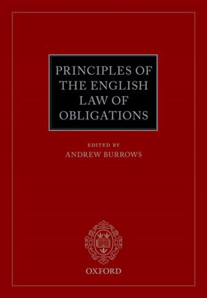 Cover of the book Principles of the English Law of Obligations by 