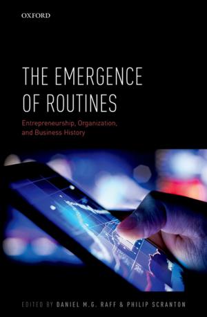 Cover of the book The Emergence of Routines by 