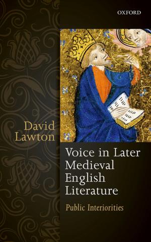Cover of the book Voice in Later Medieval English Literature by Eleftheria Ioannidou