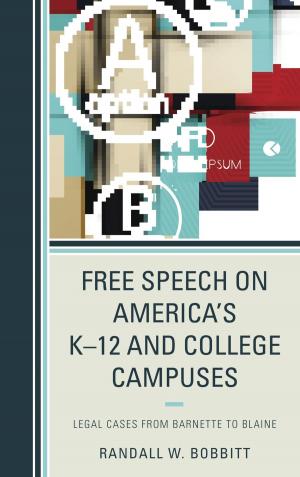 Cover of the book Free Speech on America's K–12 and College Campuses by Harold I. Saperstein, Marc Saperstein